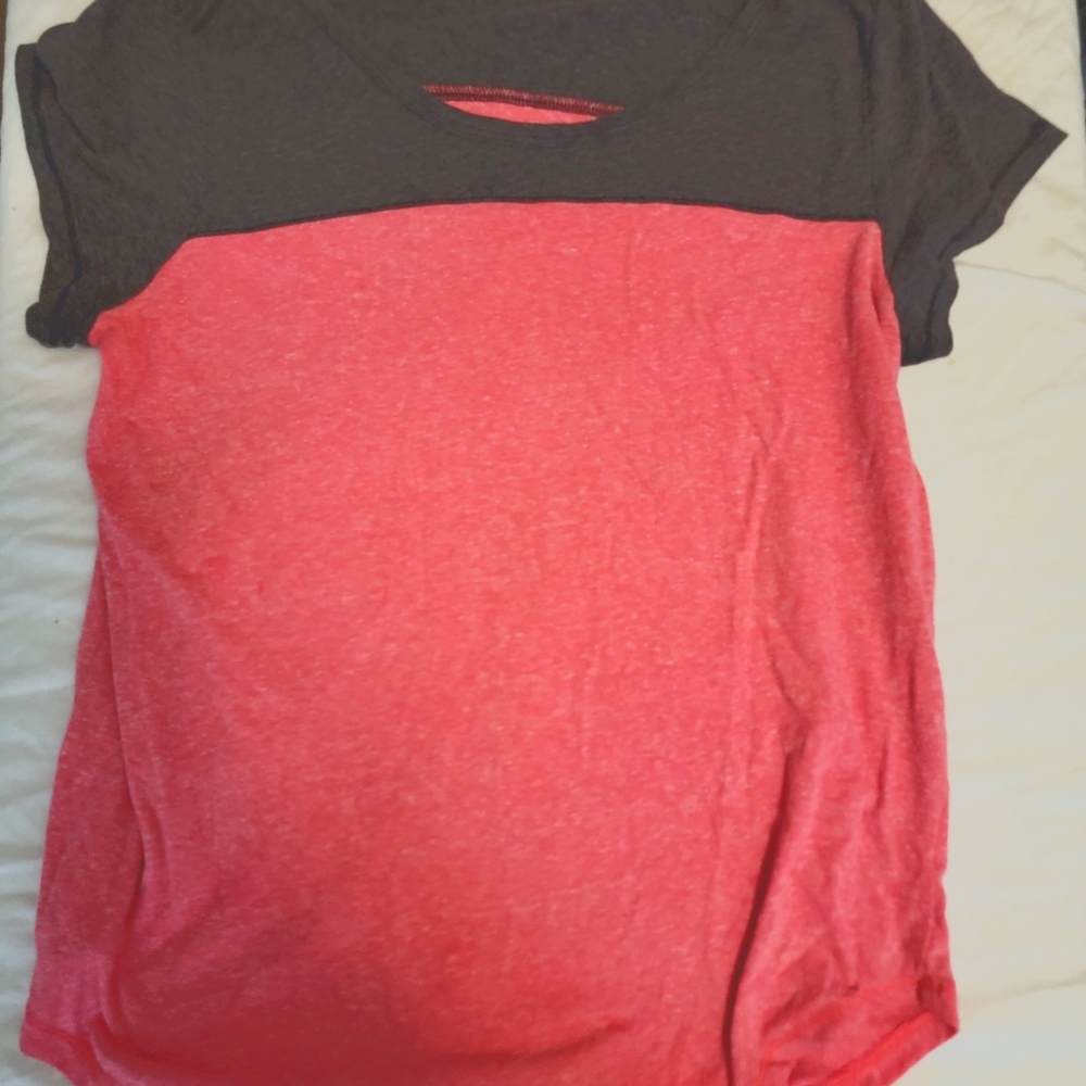 Coral pinkish bcg short sleeve shirt
